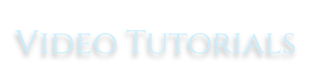 Video Tutorials